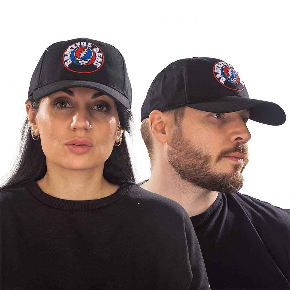 Grateful Dead Steal Your Face Logo Officially Licensed Hat Black