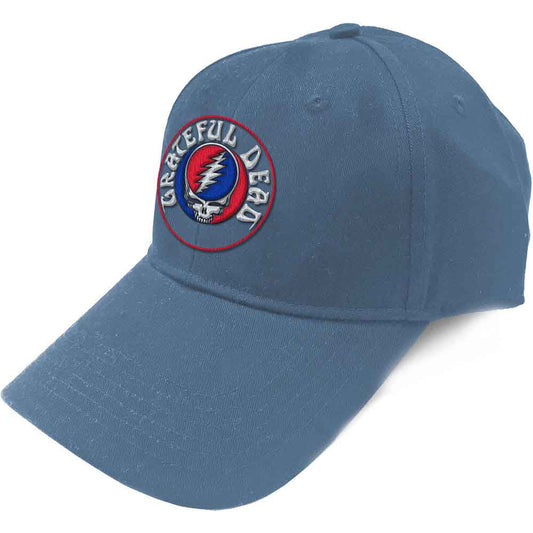 Grateful Dead Steal Your Face Logo Officially Licensed Hat Blue