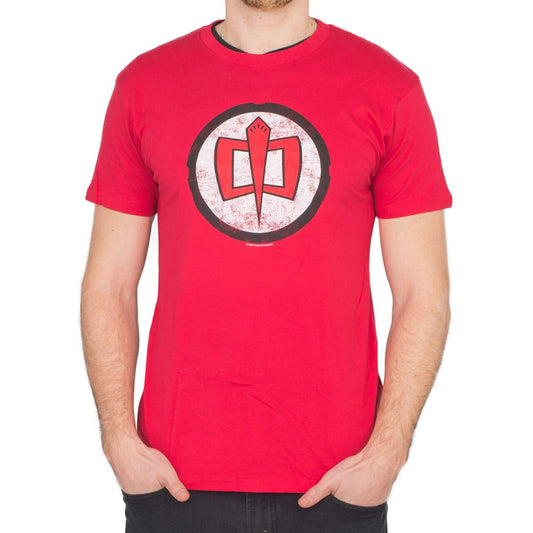 Greatest American Hero Distressed Logo Adult Unisex T Shirt Red