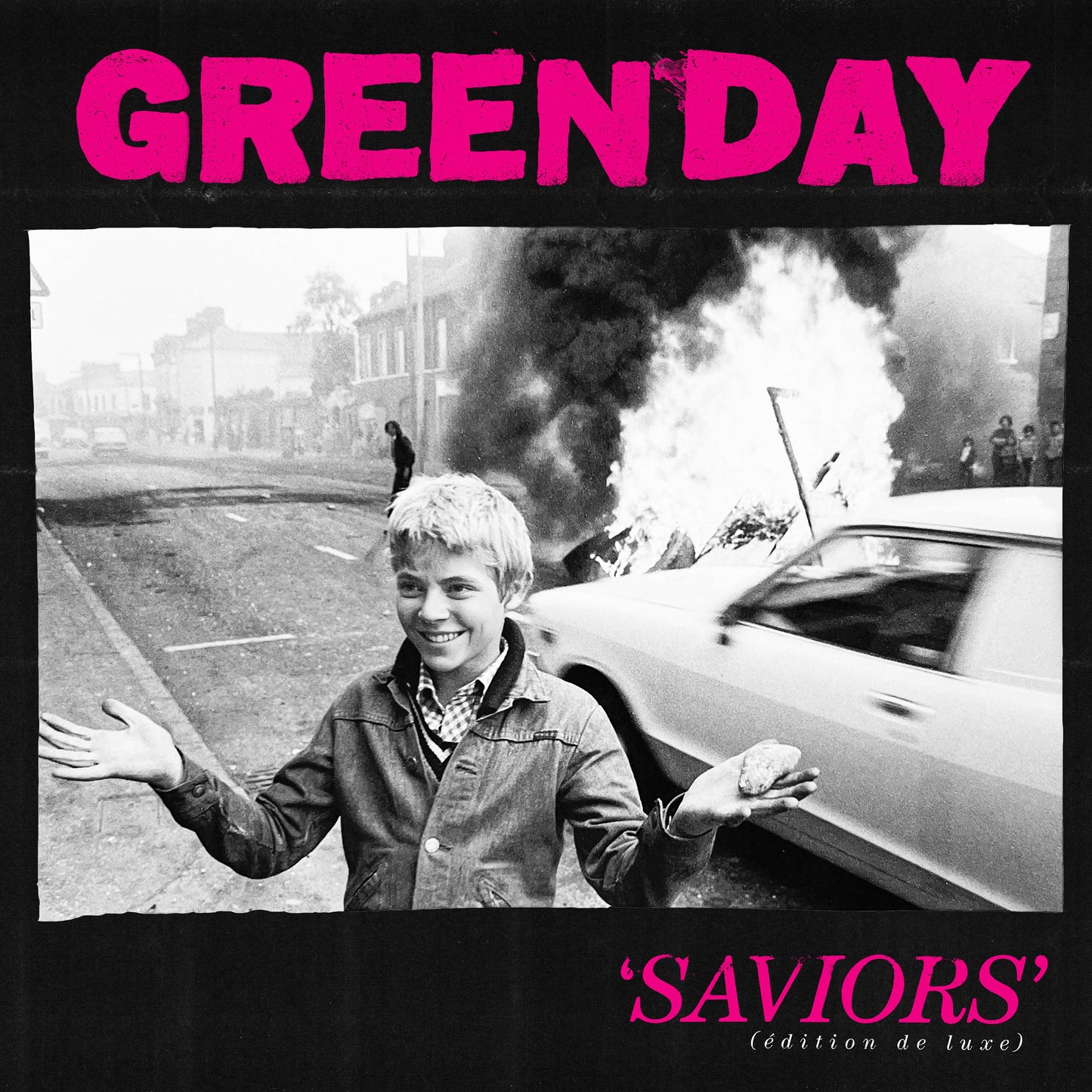 Saviors (Édition De Luxe) [Hot Pink With White Splatter 2Lp] Vinyl Record
