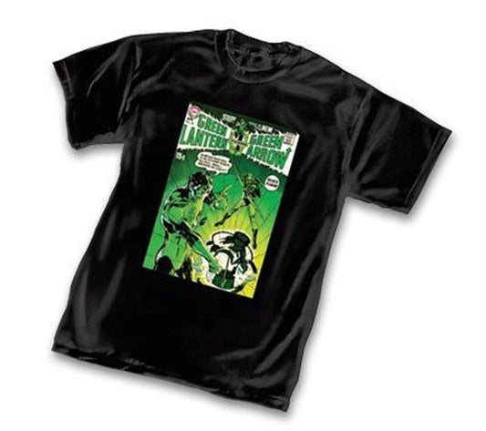 Green Lantern vs Green Arrow Comic Strip T-shirt