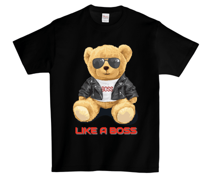 Like a Boss DTG T Shirt | Full color Edition