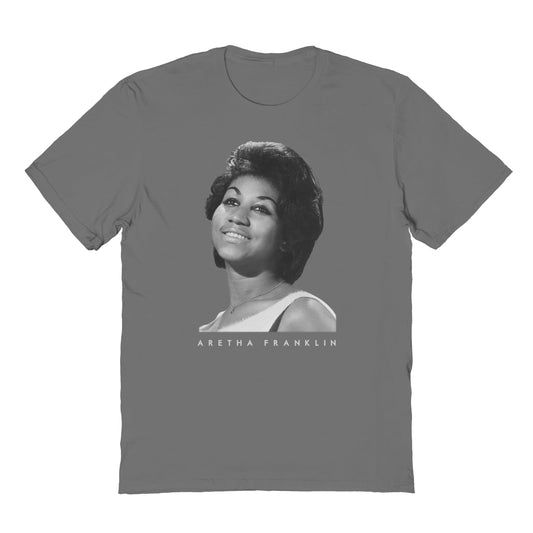 Aretha Franklin Aretha Soul Mens T Shirt Charcoal