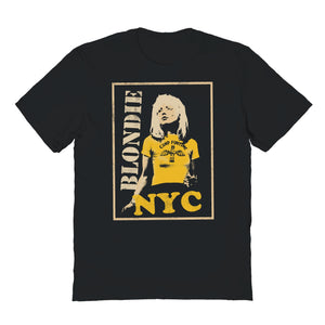 Blondie Big Apple Blondie Mens T Shirt Black