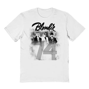 Blondie 74 Studs Mens T Shirt White