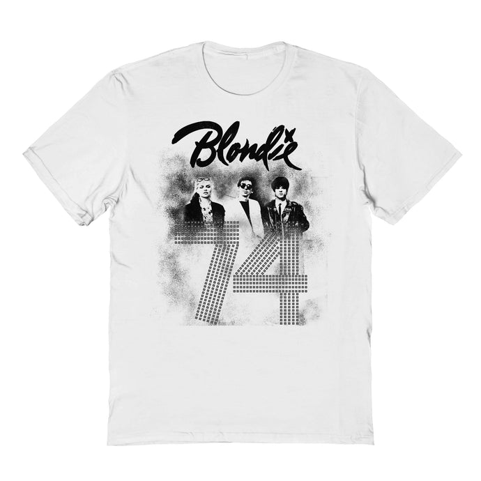 Blondie 74 Studs Mens T Shirt White