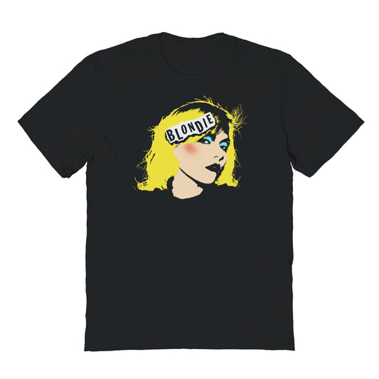 Blondie Poster Mens T Shirt Black