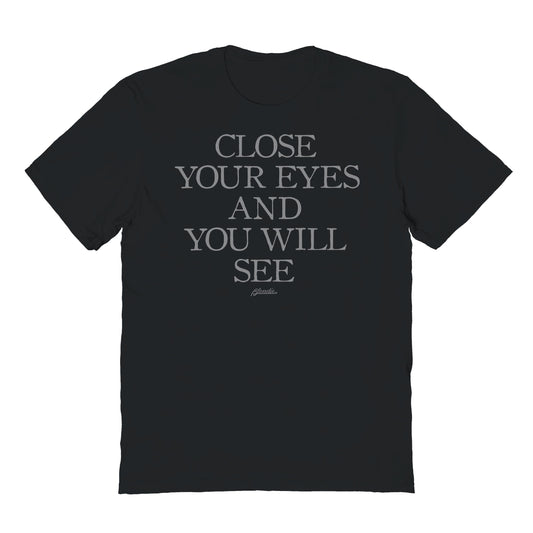 Blondie Close Your Eyes Mens T Shirt Black