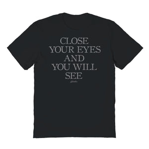 Blondie Close Your Eyes Mens T Shirt Black