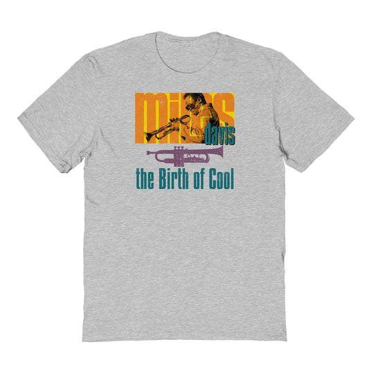 Miles Davis Cool Mens T Shirt Sport Grey