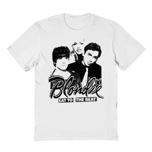 Blondie Eat to the Beat White Mens T Shirt White