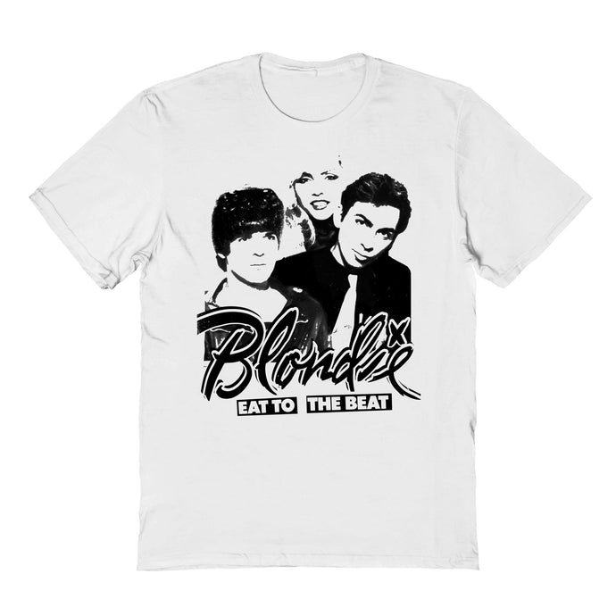 Blondie Eat to the Beat White Mens T Shirt White