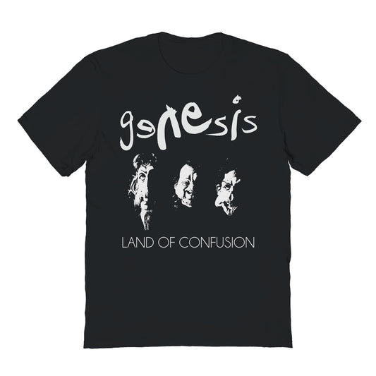 Genesis Faces Mens T Shirt Black