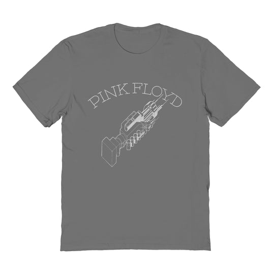 Pink Floyd Handshake 2 Mens T Shirt Charcoal