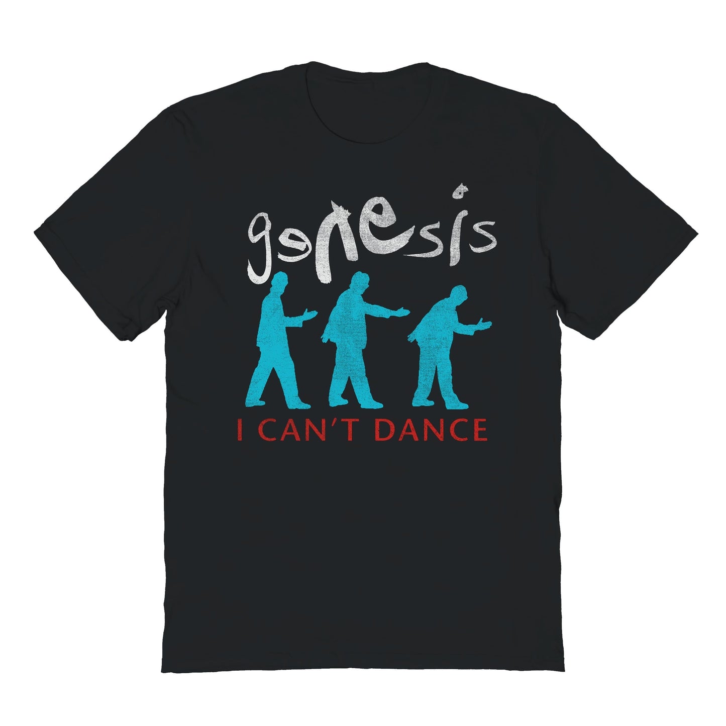 Genesis I Cant Dance 2 Mens T Shirt Black