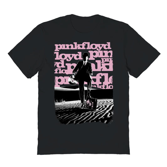 Pink Floyd Invisble Man Beach Mens T Shirt Black