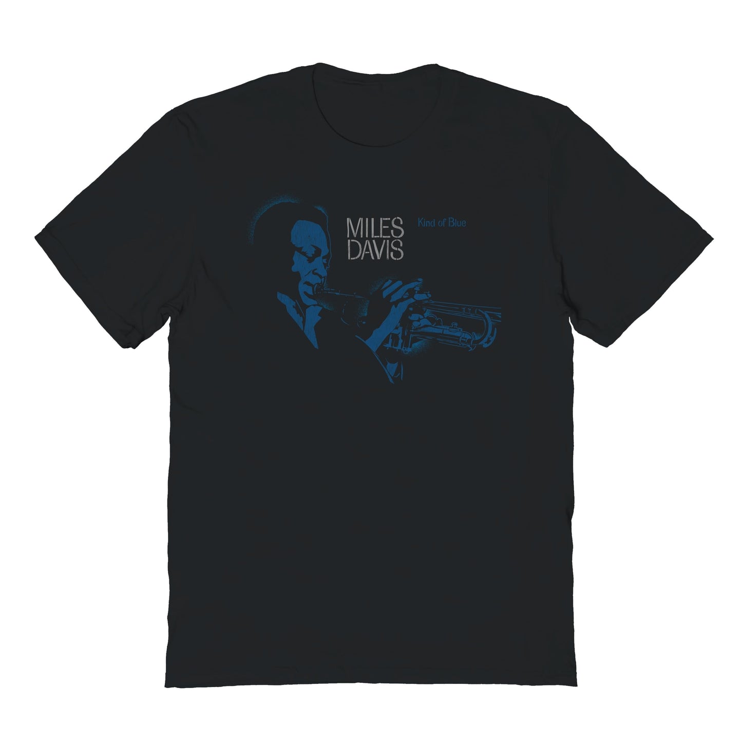 Miles Davis Kinda Blue Mens T Shirt Black