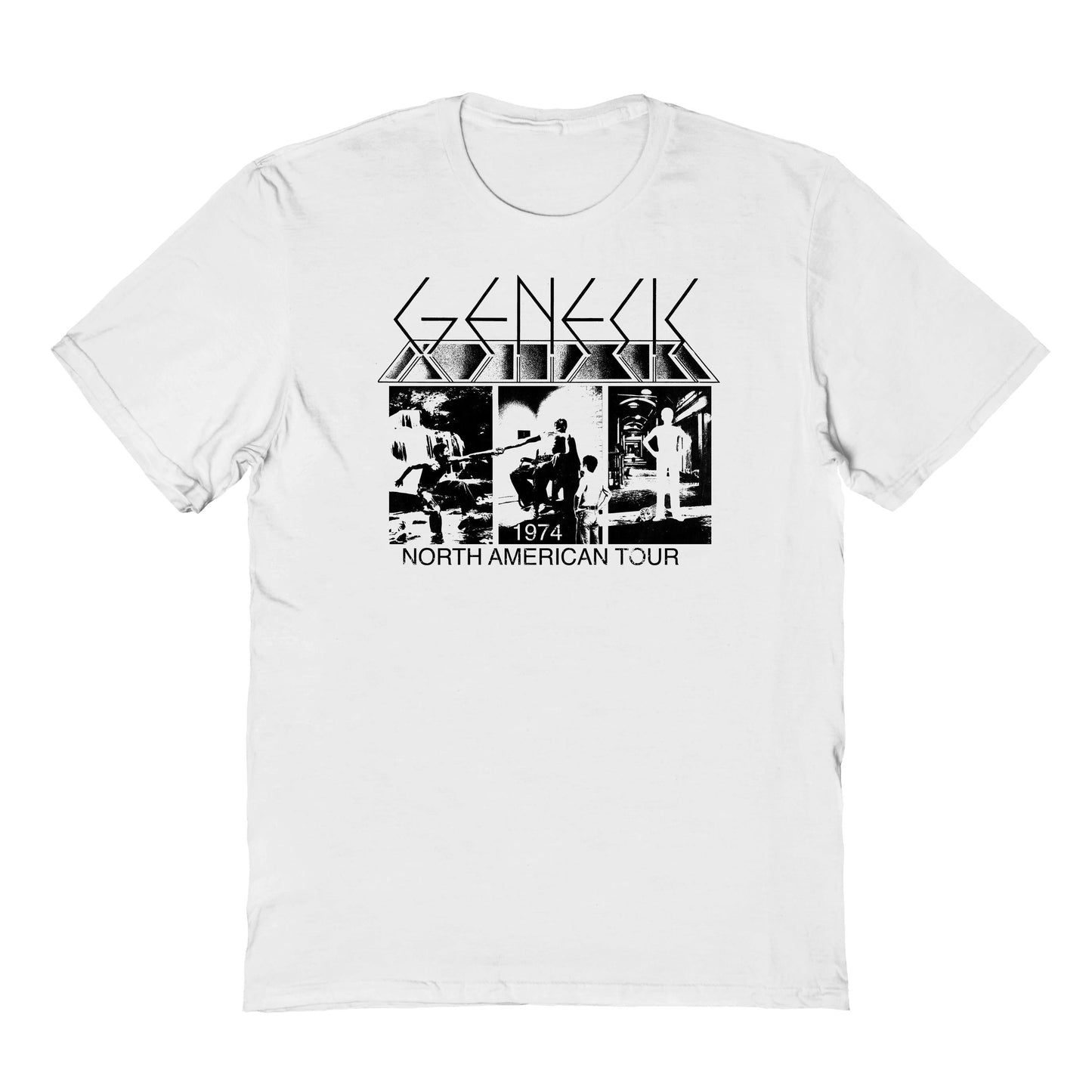 Genesis Lamb Lies Down Tour Mens T Shirt White