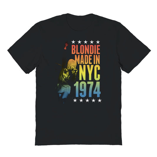 Blondie Made in NYC 74 Mens T Shirt Black