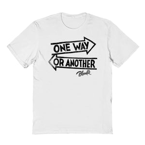 Blondie One Way Signs Mens T Shirt White