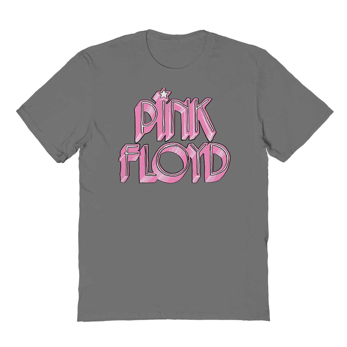 Pink Floyd 3D Mens T Shirt Charcoal