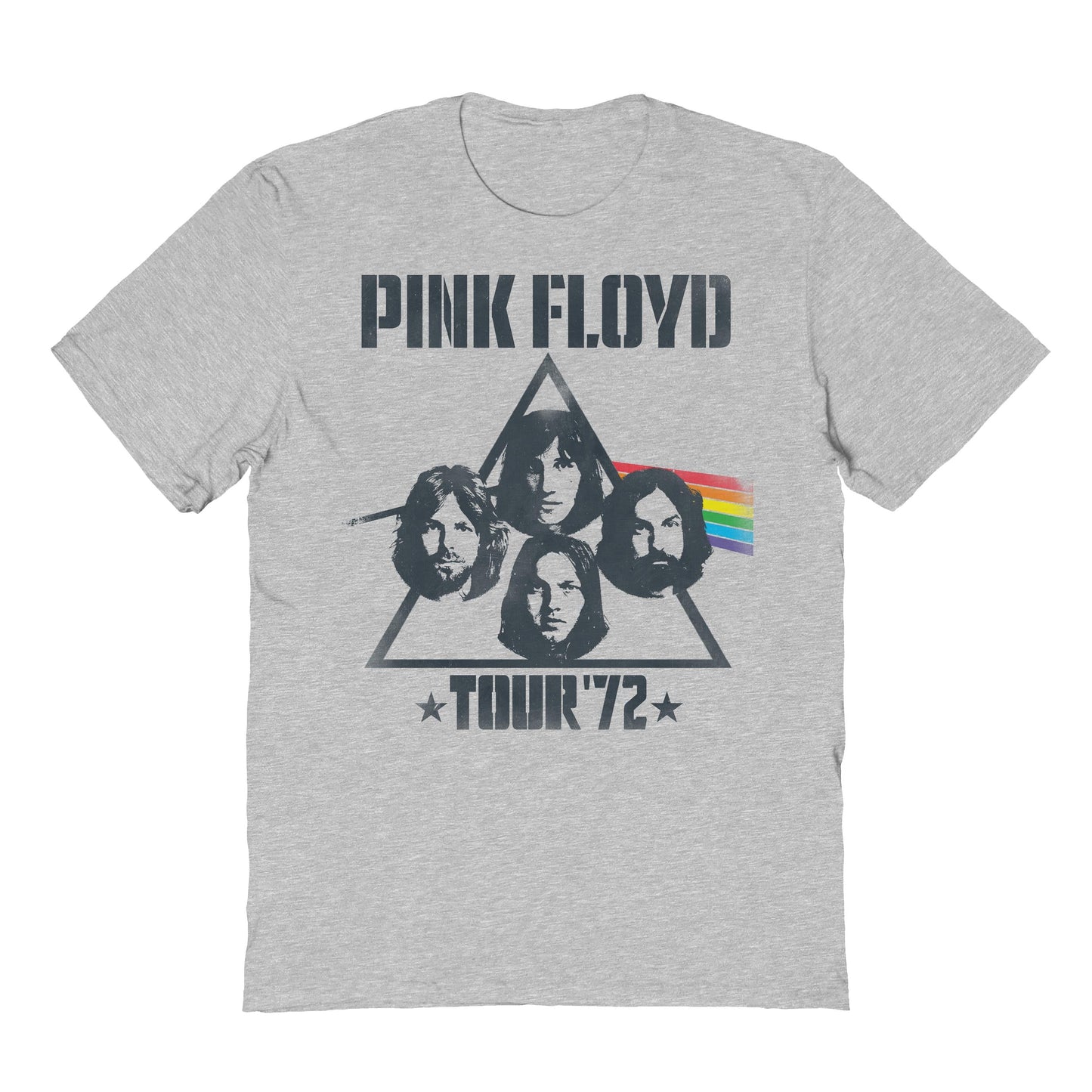 Pink Floyd Four Tour Mens T Shirt Sport Grey