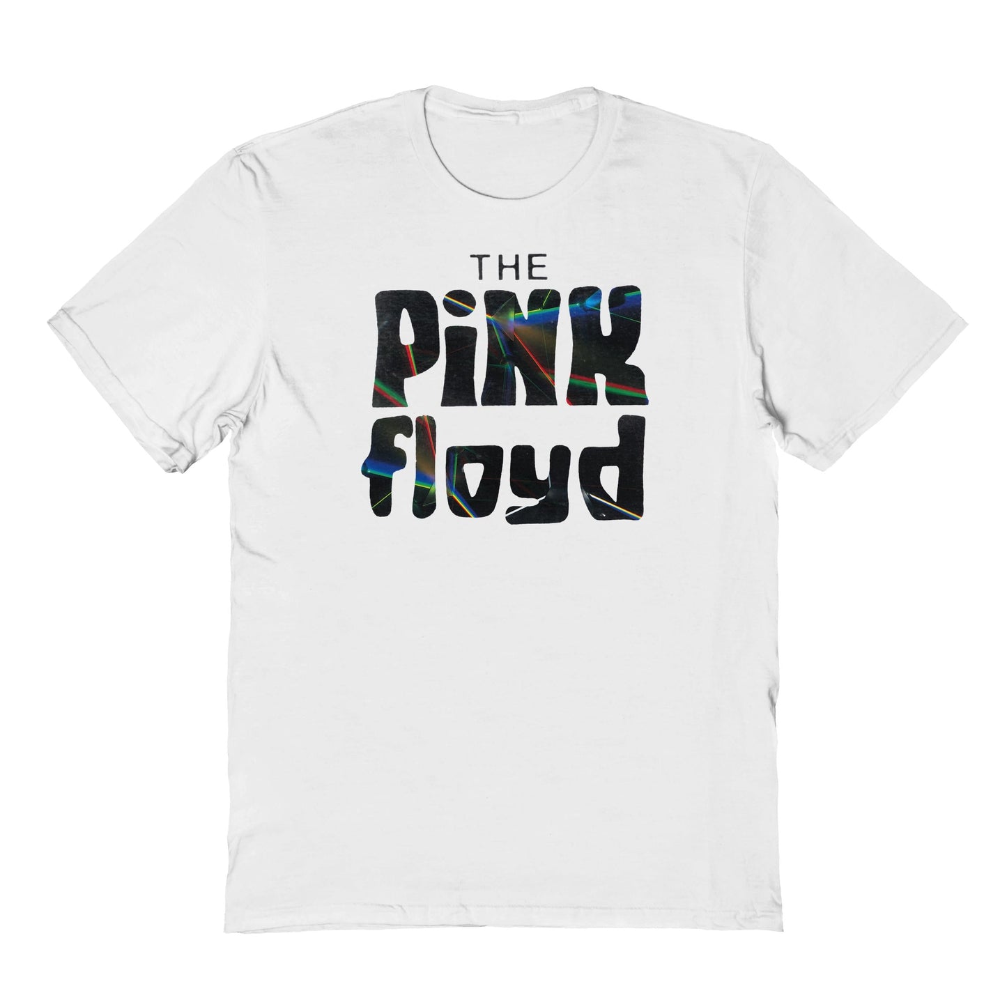 Pink Floyd Prism Mens T Shirt White