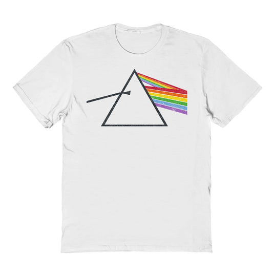 Pink Floyd Refract Mens T Shirt White