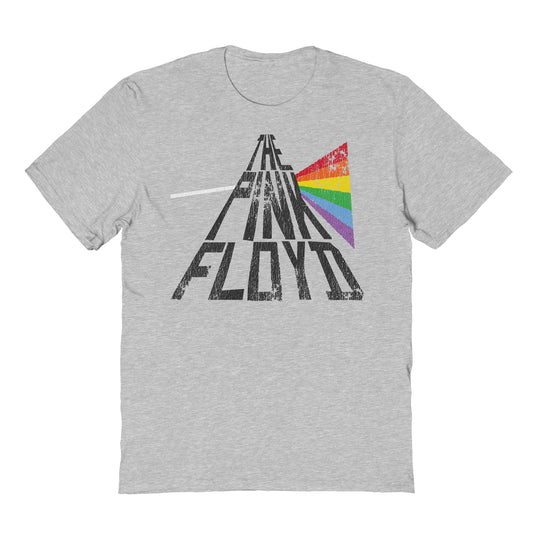 Pink Floyd Pyramid V2 Mens T Shirt Sport Grey