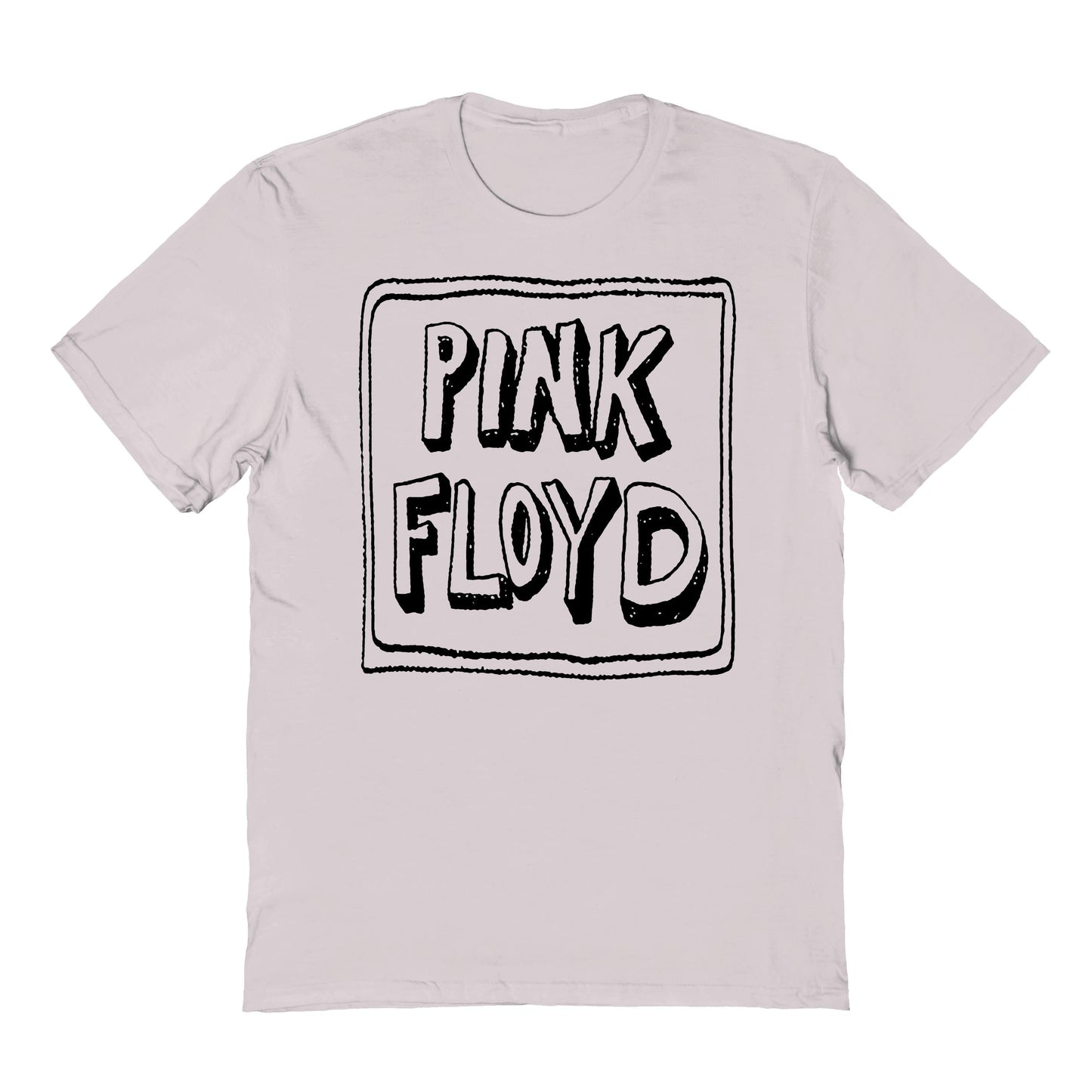 Pink Floyd Square Mens T Shirt Ice Grey