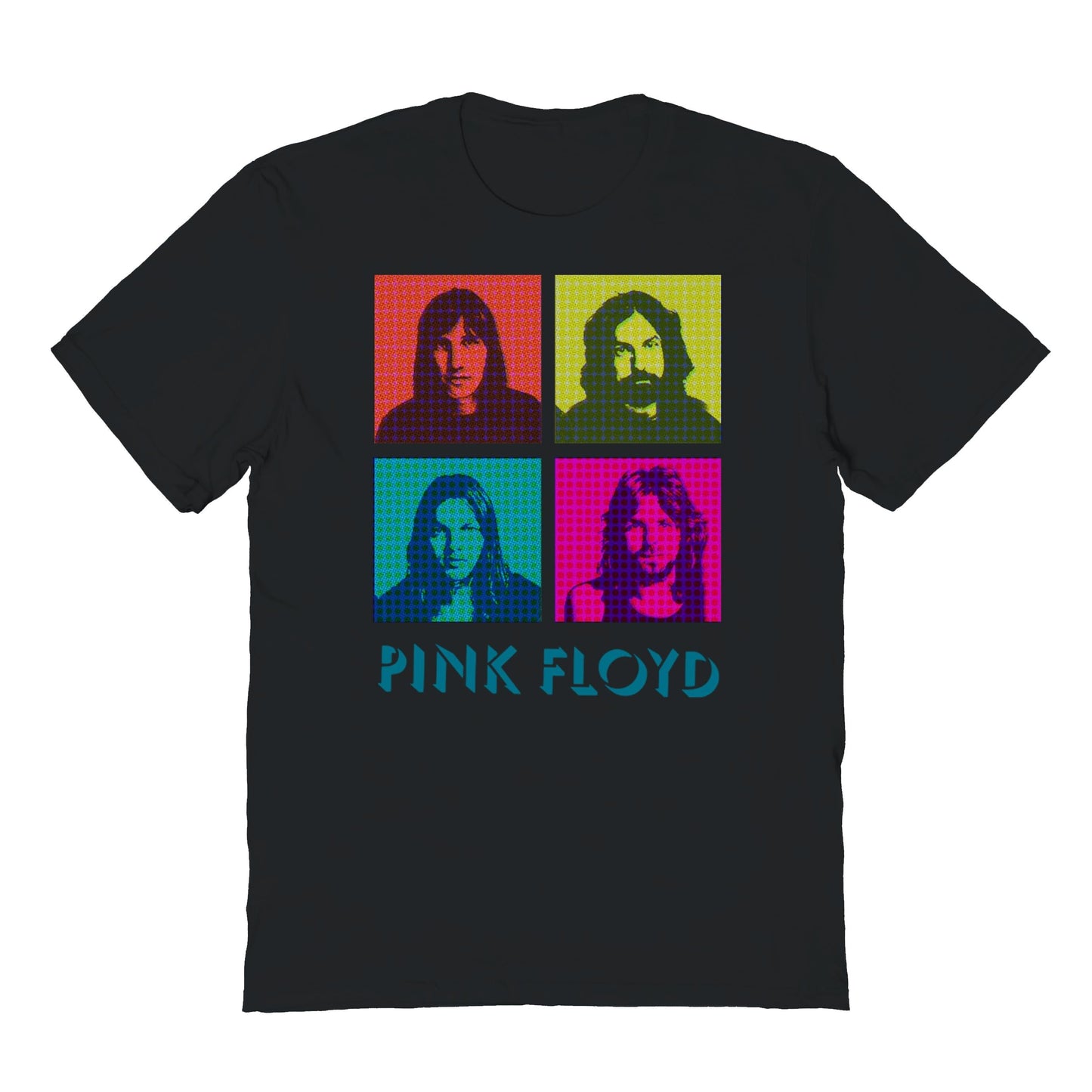 Pink Floyd Pop Floyd Boxes Mens T Shirt Black