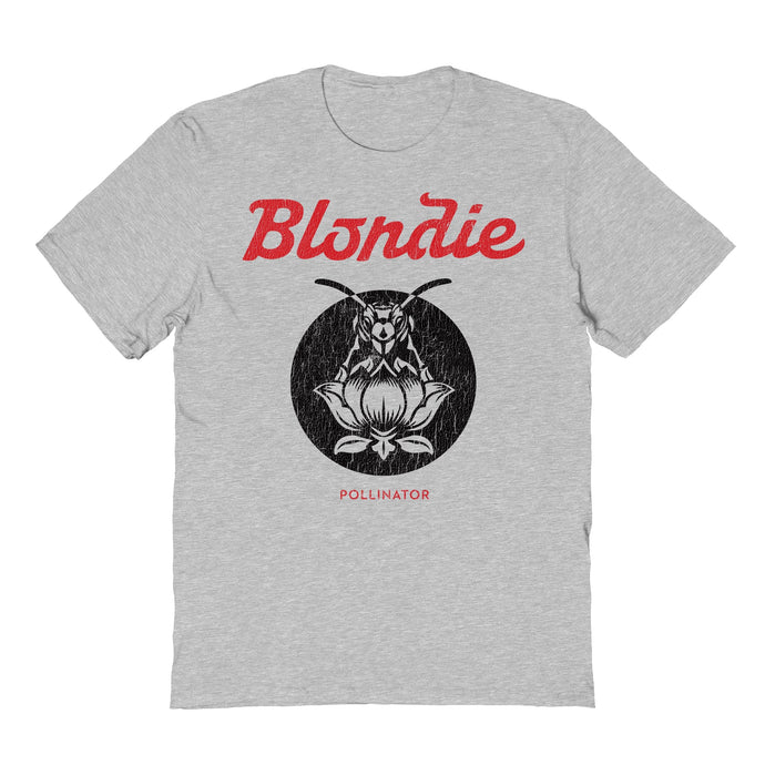 Blondie Pollinator Bee Mens T Shirt Sport Grey