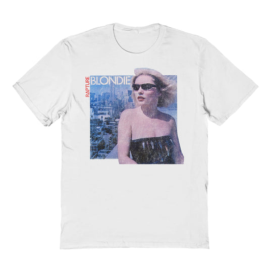 Blondie Rapture Mens T Shirt White