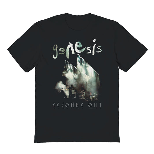 Genesis Seconds Out Mens T Shirt Black