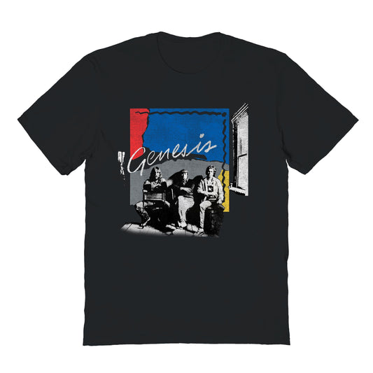 Genesis Sitting Band Mens T Shirt Black