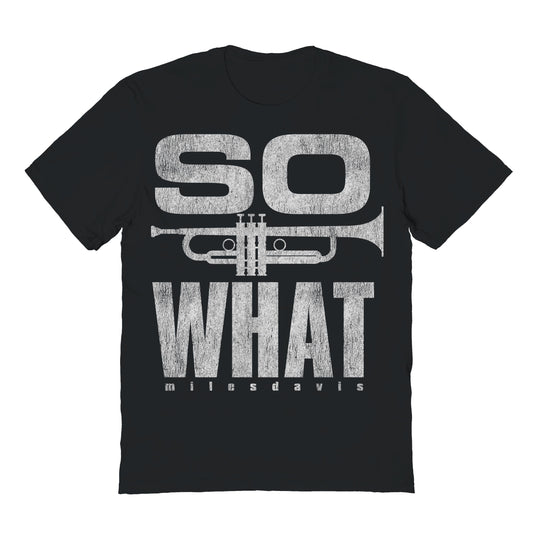 Miles Davis So What Mens T Shirt Black