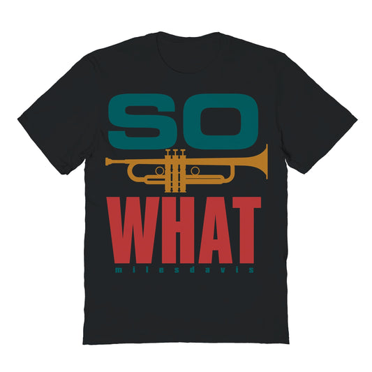 Miles Davis So What Colors Mens T Shirt Black