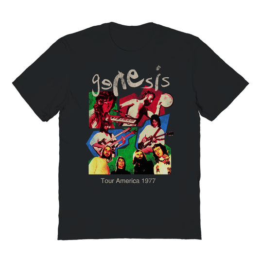 Genesis Tour 77 Mens T Shirt Black