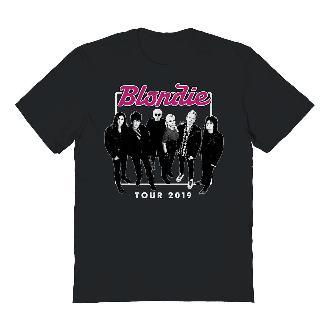 Blondie Tour 2019 Mens T Shirt Black