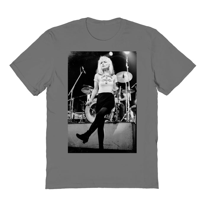 Blondie Funtime Photo Mens T Shirt Charcoal