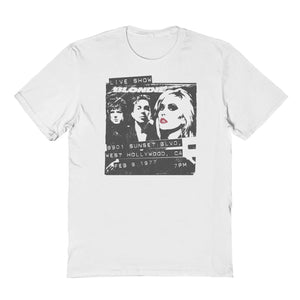 Blondie Vintage Hollywood Mens T Shirt White