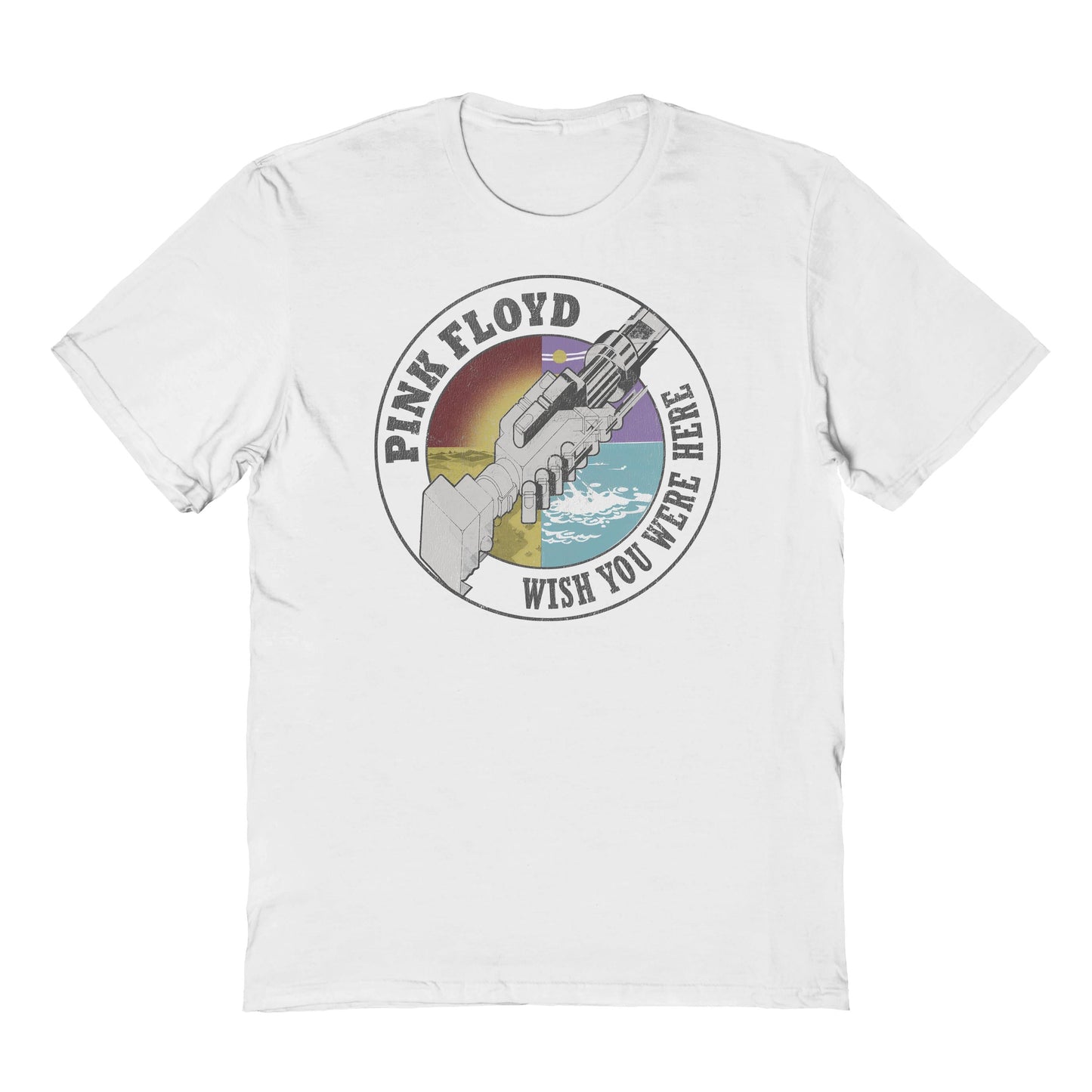 Pink Floyd Wishing Mens T Shirt White