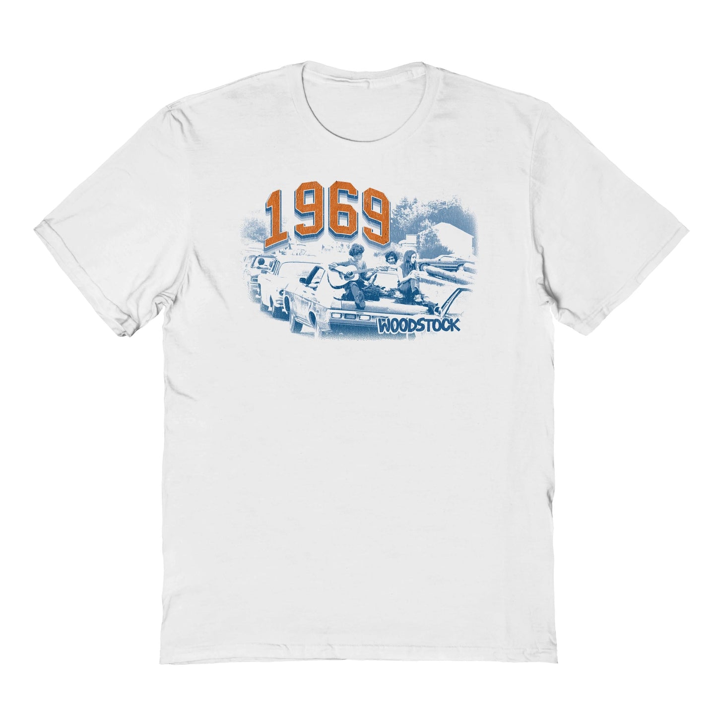 Woodstock 1969 White Mens T Shirt White