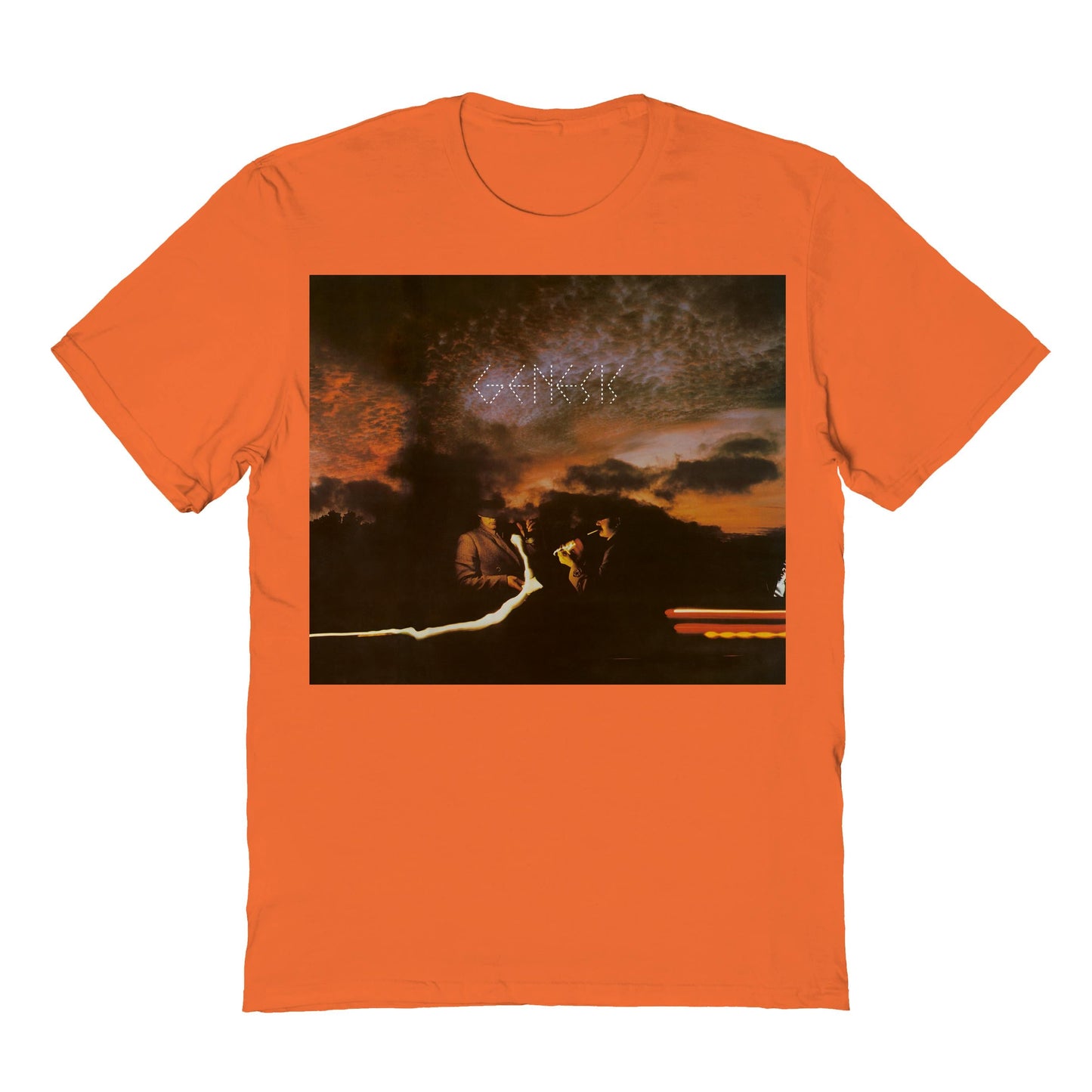 Genesis There was Three Mens T Shirt Orange