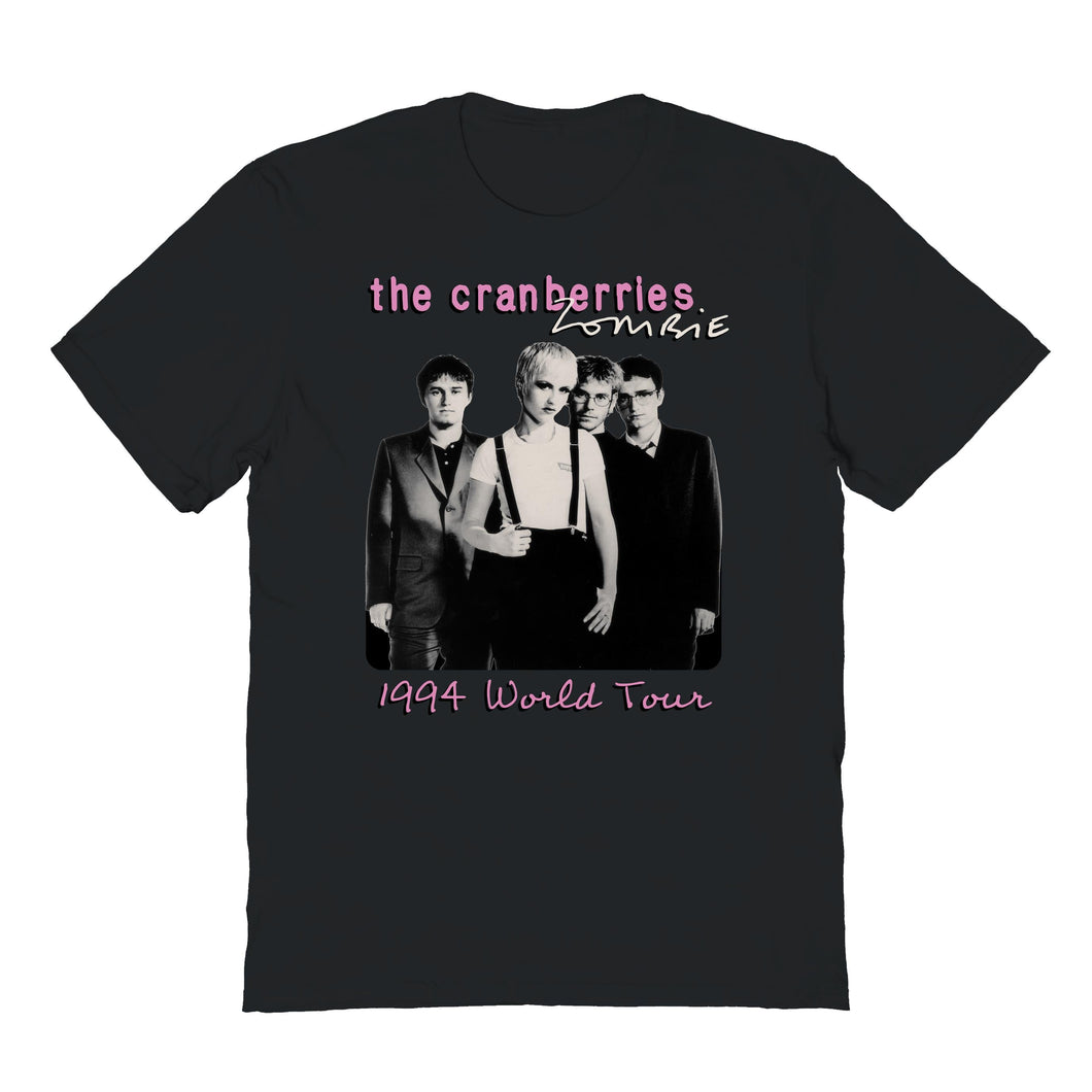 The Cranberries 1994 World Tour 1 Mens T Shirt Black