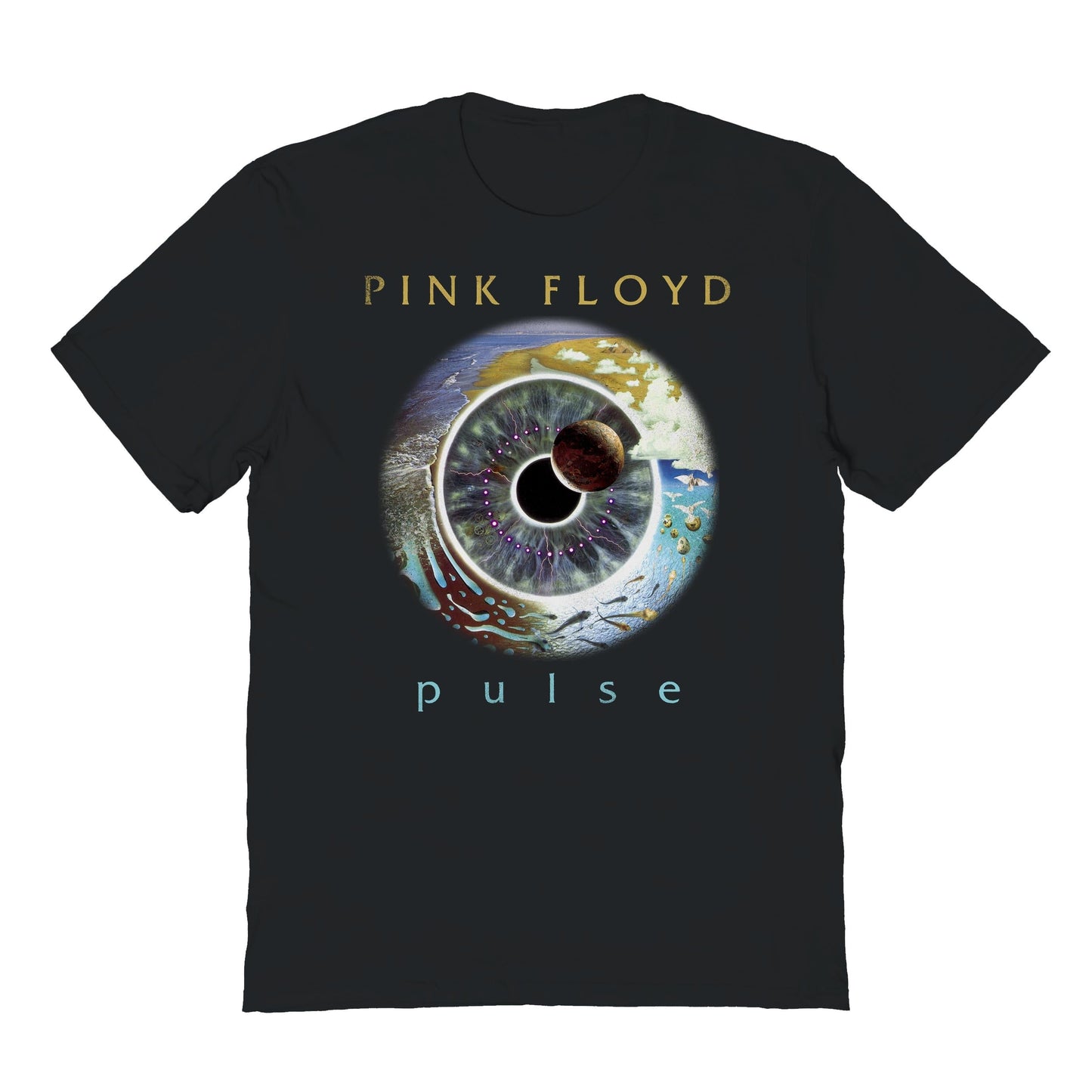 Pink Floyd Pulse 1 Mens T Shirt Black