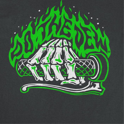 Mountain Dew Rev Skeleton Hand Mens T Shirt Black Officially Licensed
