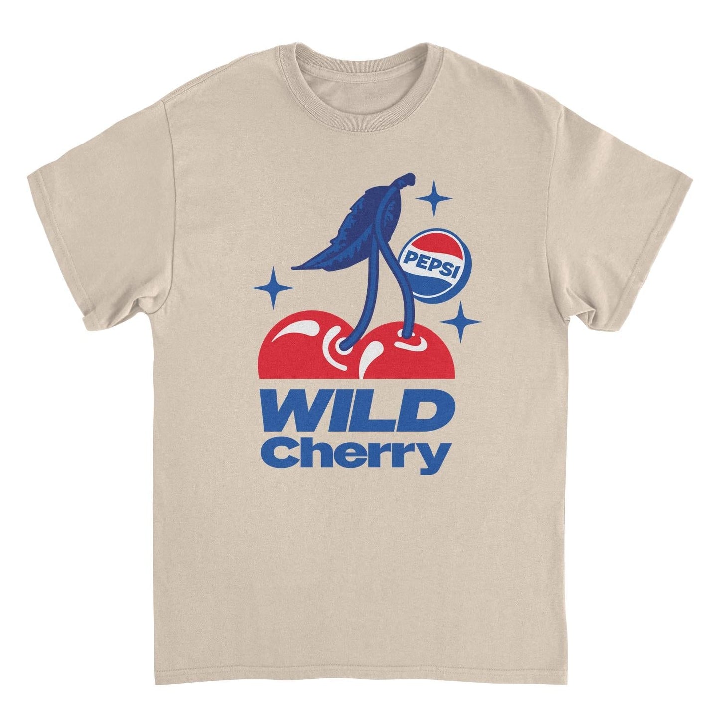 Pepsi Wild Cherry Mens T Shirt Sand Officially Licensed