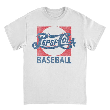 Pepsi Baseball Mens T Shirt White Officially Licensed