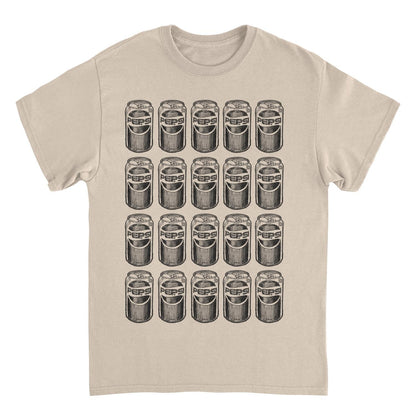 Pepsi Many Cans Mens T Shirt Sand Officially Licensed